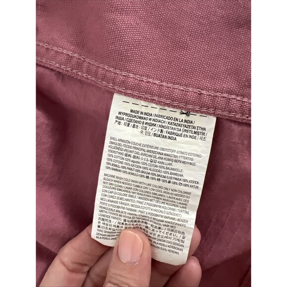 Vans Women Minette Cotton Twill Woven Shacket Jacket Dusty Rose Size XS - Picture 7 of 7